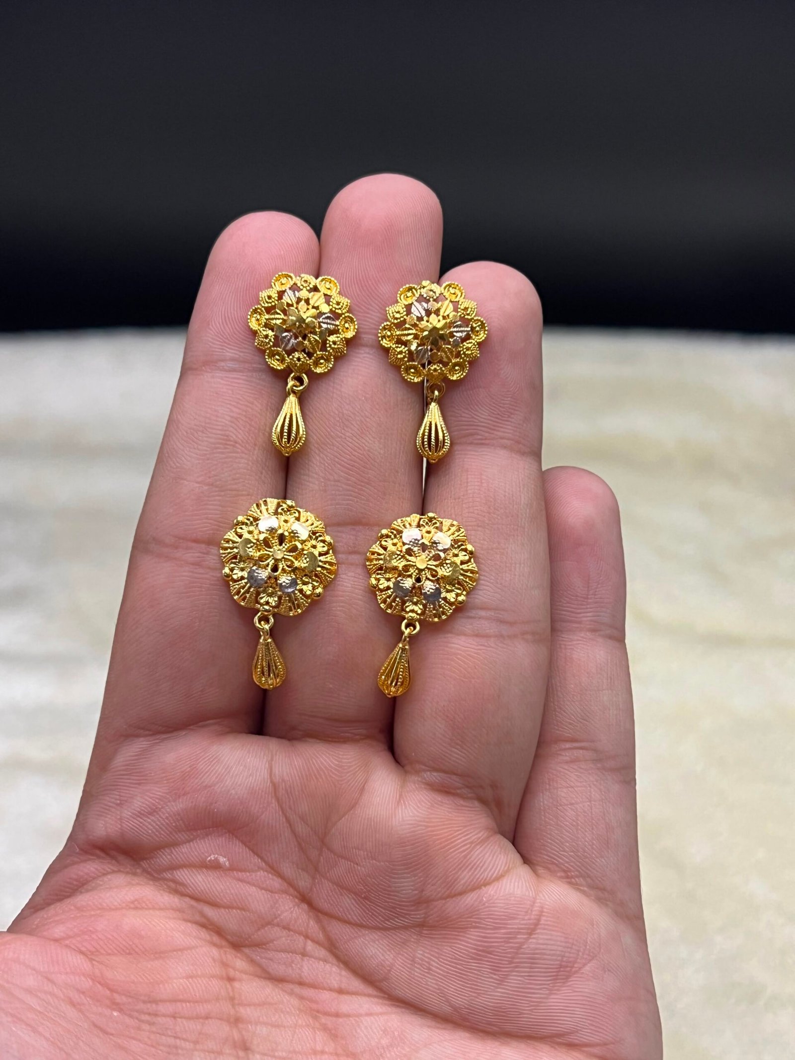 Gold Plated Earrings Studs