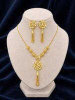 Gold Plated Fine Quality Jewelry Set